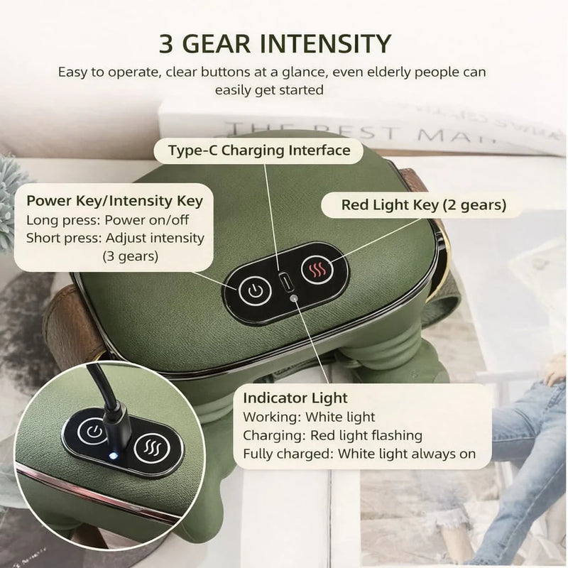 Le masseur bionique 3D pour le cou et les épaules